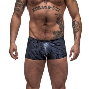 Blue Streak Mini Short - Blue - Small