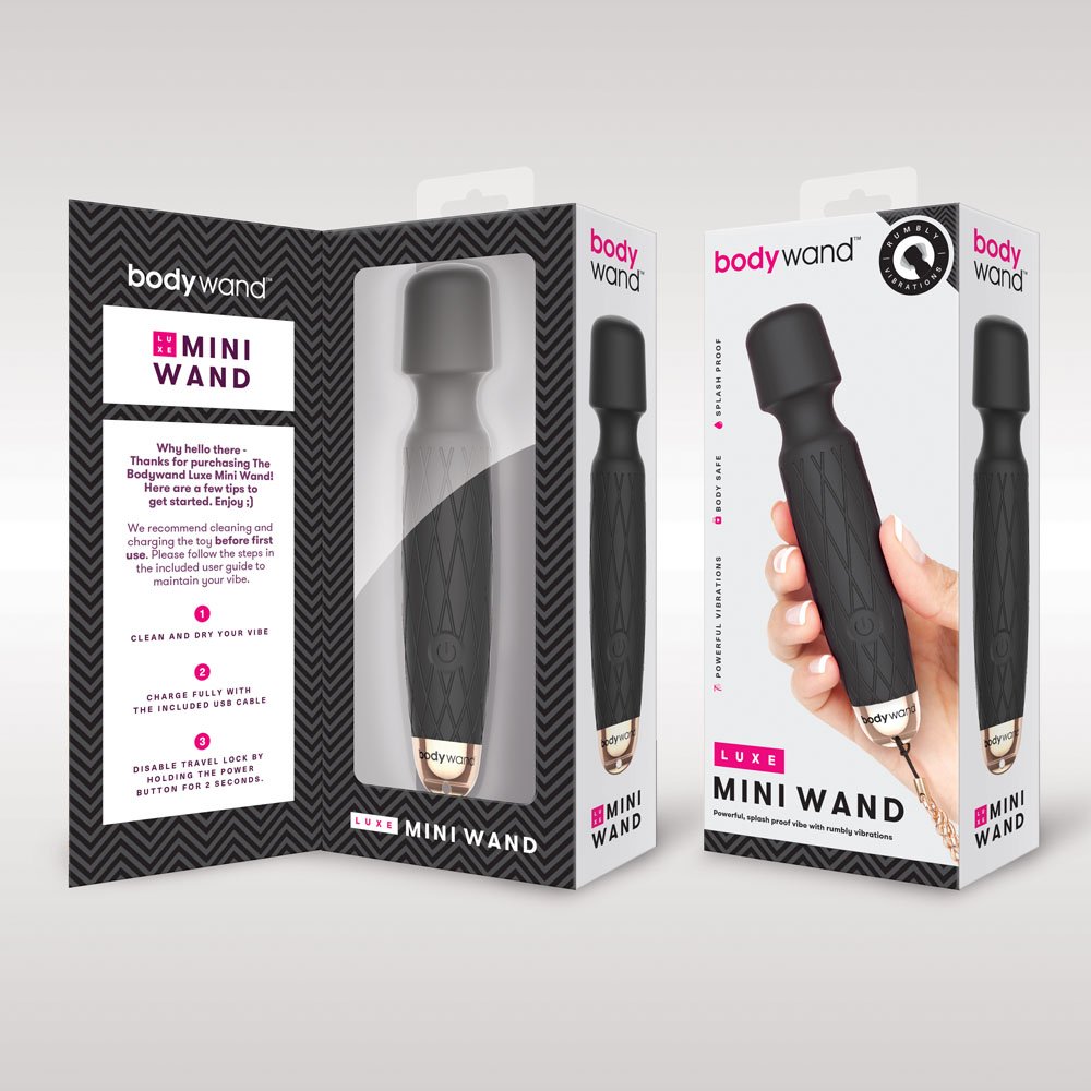 Bodywand Luxe Mini Wand - Black
